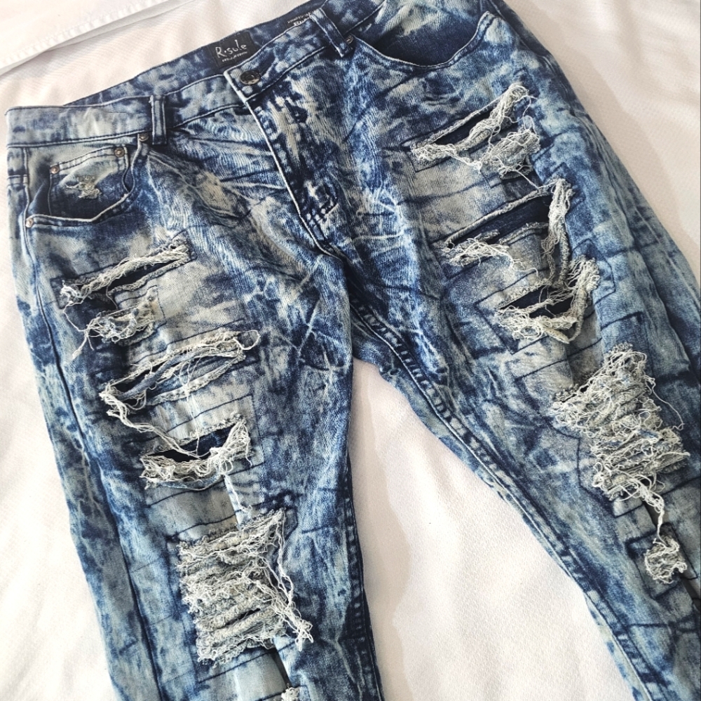 Mens R sole Buckle jeans w36×34